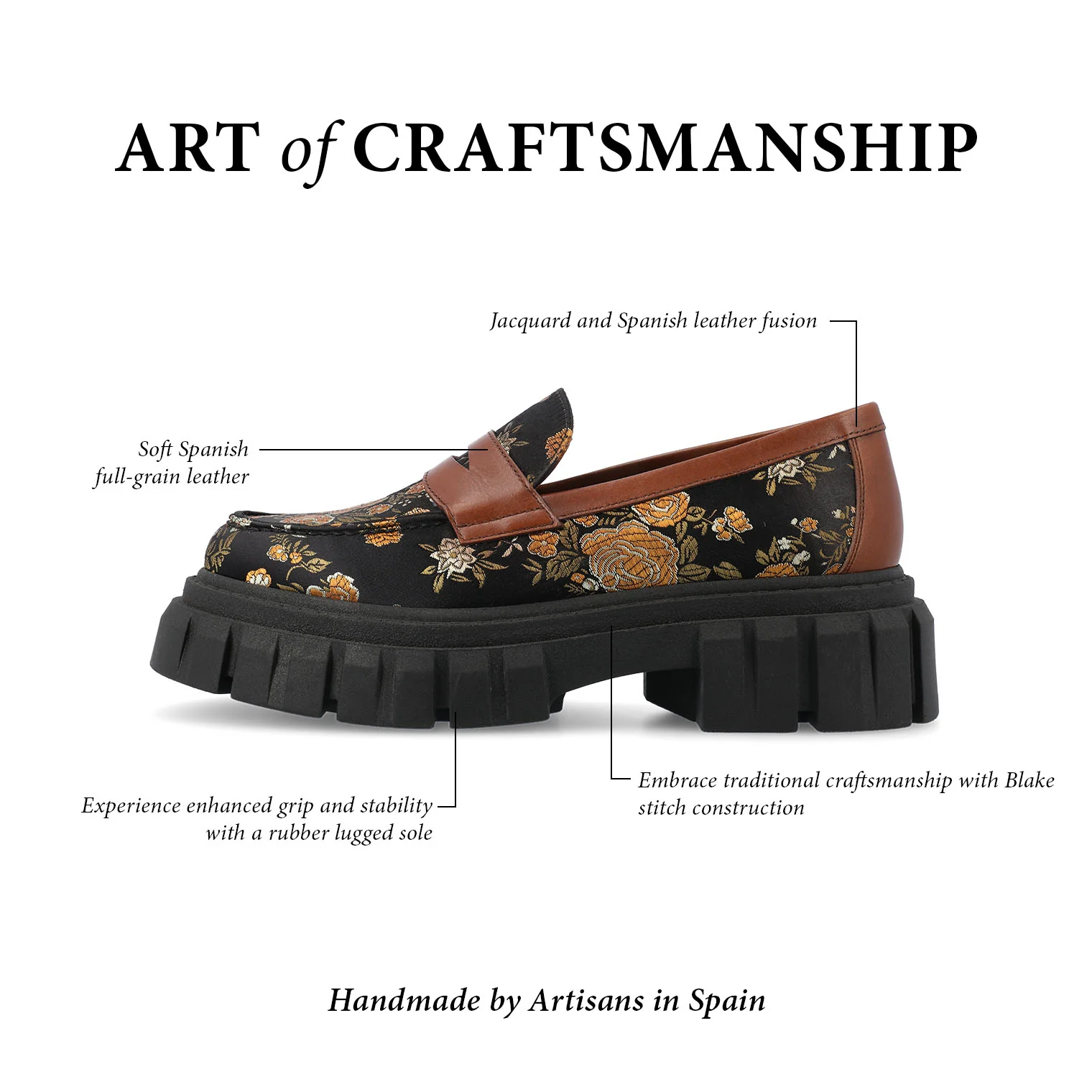 The Flora Women's Loafer in Eden - Image 6