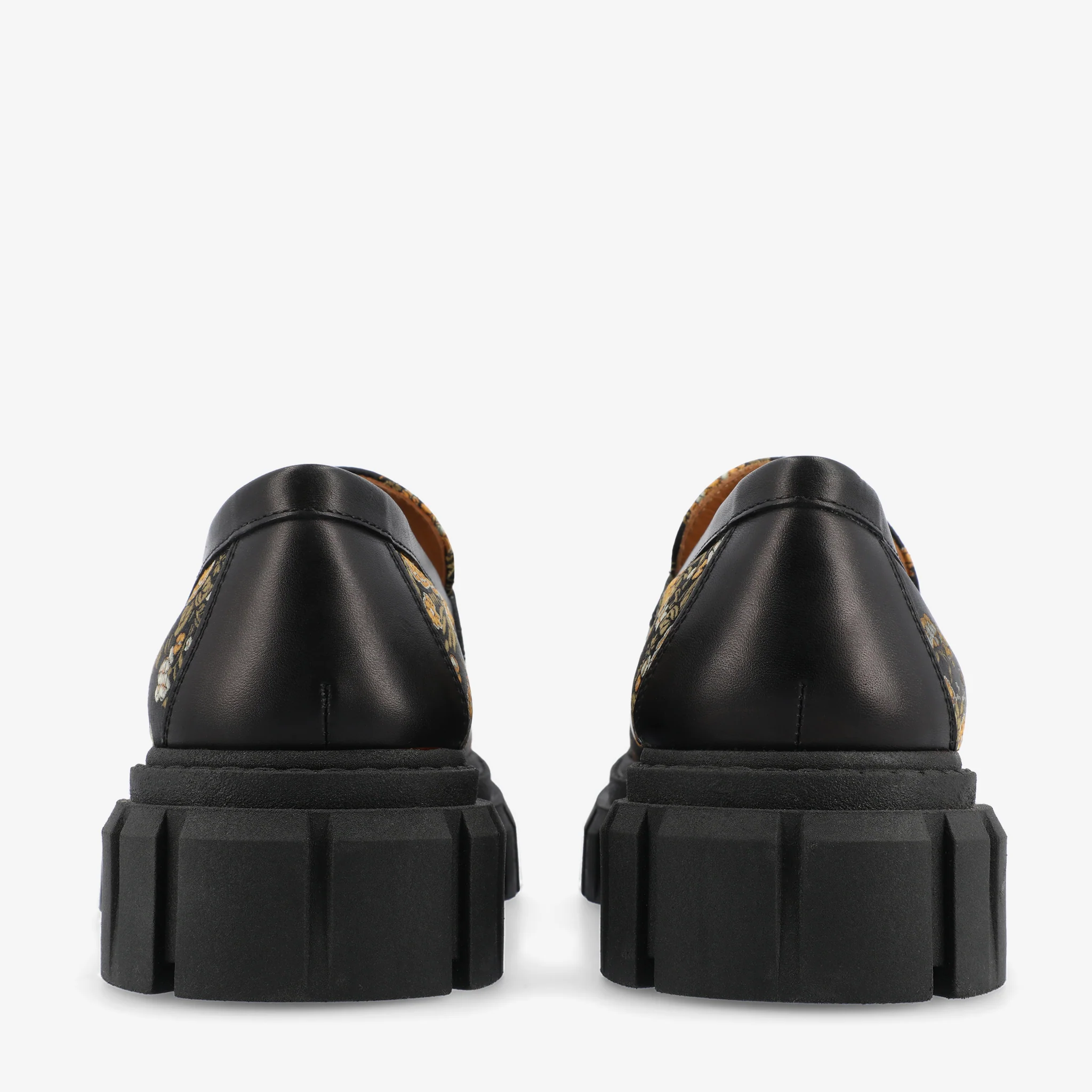 The Flora Women's Loafer in Eden Noir - Image 4