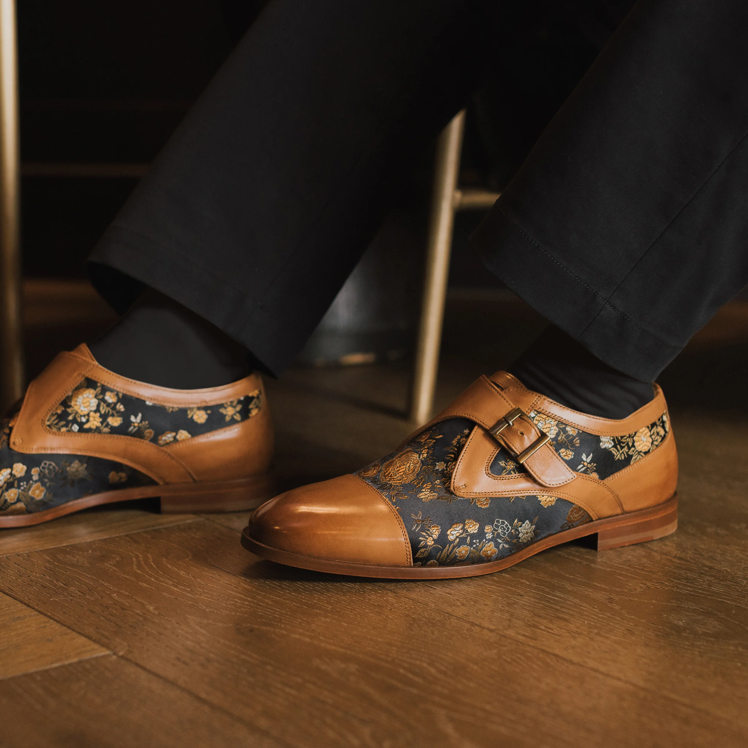 The Jack Monk Strap in Eden Cognac - Image 4