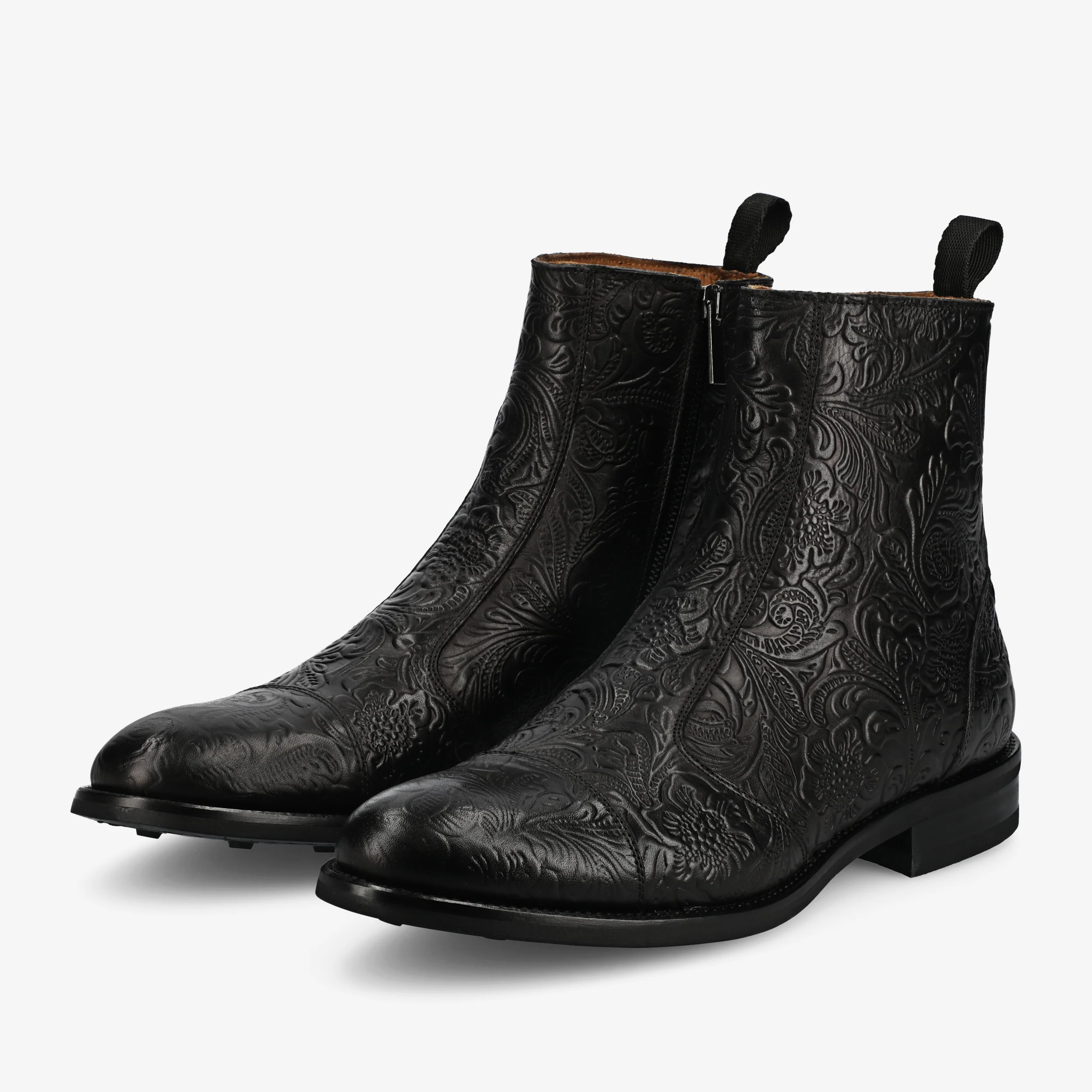 The Lewis Boot in Noir Viejo - Image 4